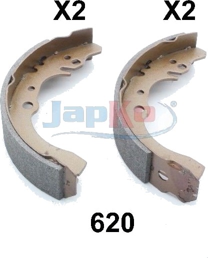 Bremsesko sett JAPKO 55620 Bremsesko sett JAPKO 55620