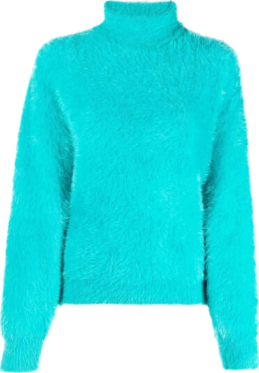 Stella McCartney Dame Strikkevarer Blå S,