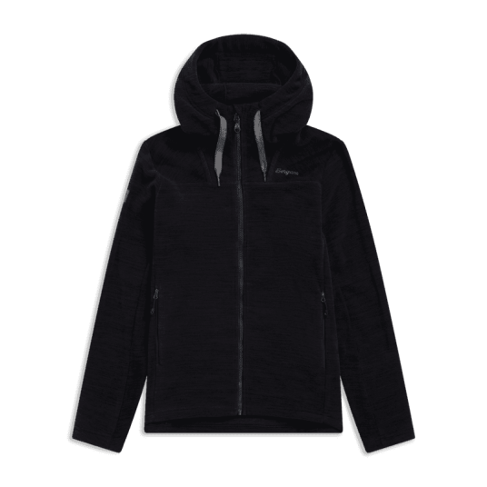 Bergans Hareid Fleece Hood Jacket Men Black XXL XXL Bergans Hareid Fleece Hood Jacket Men Black XXL XXL