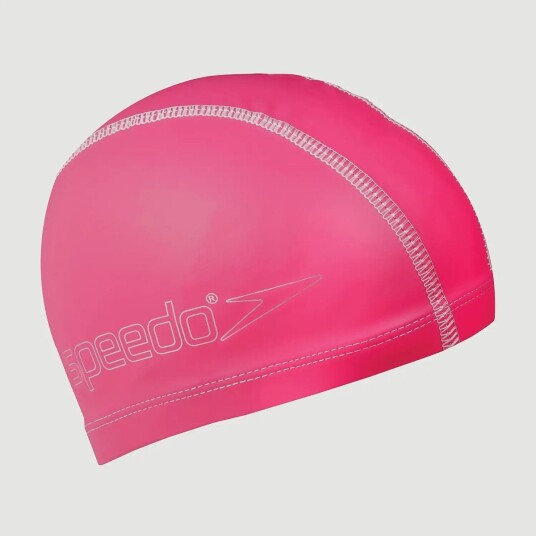 Speedo Junior Pace Cap Pink ONESZ