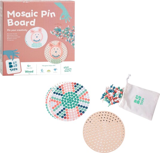 BS Toys Mosaikkbrett med Stifter