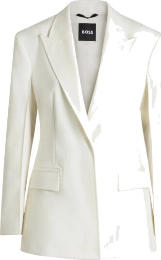 Boss Dame Jakker Hvit XS,