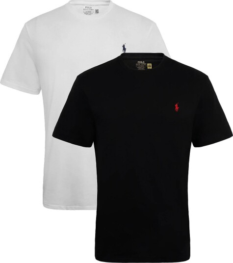 Polo Ralph Lauren 26/1 Jersey Knt T Shirt POLO BLACK/WHITE XXL