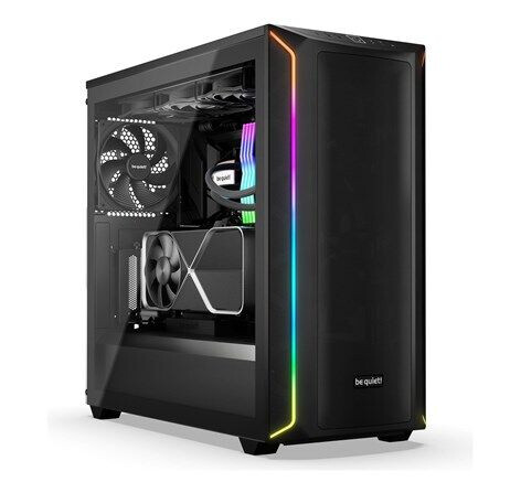 be quiet! Shadow Base 800 DX Midi Tower Kabinett - Svart - Herdet Glass be quiet! Shadow Base 800 DX Midi Tower Kabinett - Svart - Herdet Glass