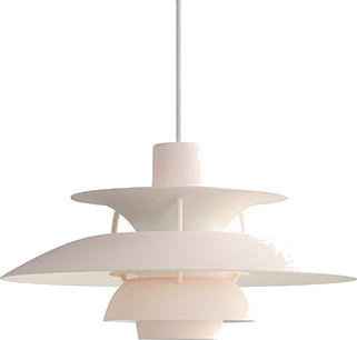 Louis Poulsen PH 5 Mini pendel - Monokrom lys rosa