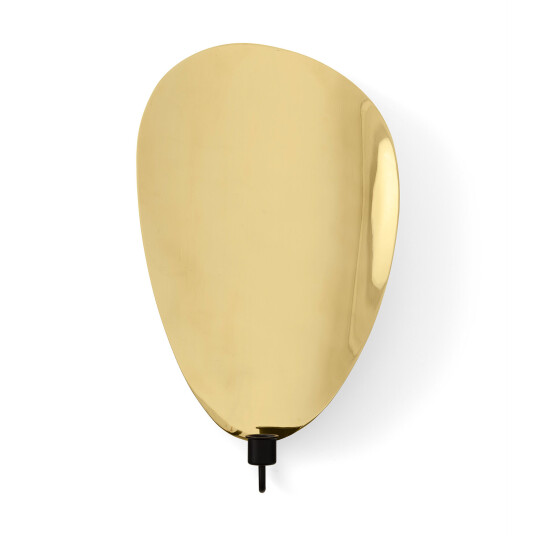 Audo Copenhagen Flambeau CH H40 Wall / Black Polished Brass