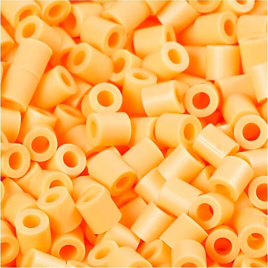 Nabbi Photo Pearls, Str. 5x5 Mm, Hullstr. 2,5 Mm, 6000 Stk., Lys Orange (26)