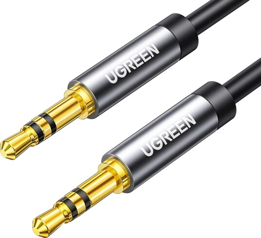 Ugreen 3,5 mm minijack lydkabel Hankjønn 3 m Sort