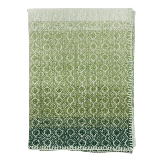 Klippan Yllefabrik Havanna barneteppe 90x130 cm Green multi