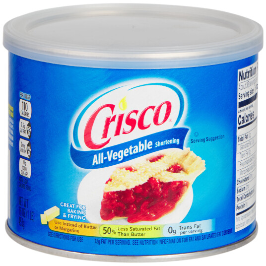 Crisco Oljebasert Glidemiddel 453 g - Hvit Crisco Oljebasert Glidemiddel 453 g - Hvit