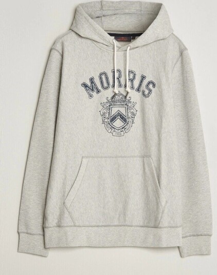 Morris Darrow Hoodie Grey