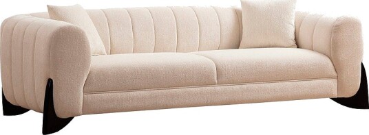 Hanah Home   Sofa 3 seter   Vaha   Hvit