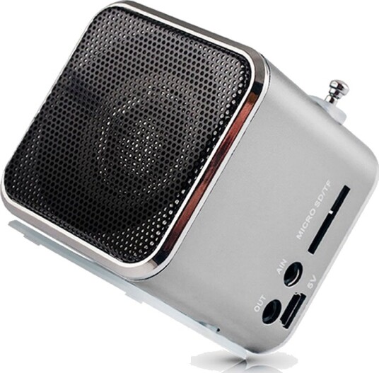 Setty MF 100 FM radio Sølv