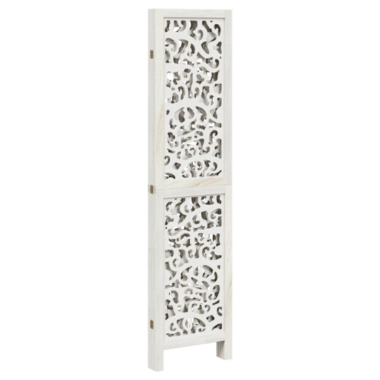  Romdeler 4 paneler hvit heltre keisertre 8721012074330