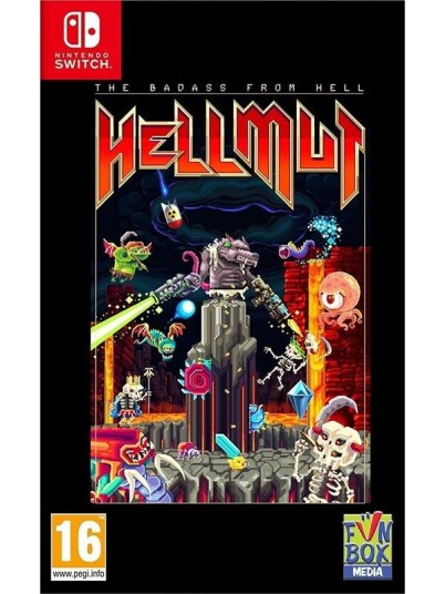 Hellmut: The Badass From Hell (Code in a Box) (Switch) Hellmut: The Badass From Hell (Code in a Box) (Switch)