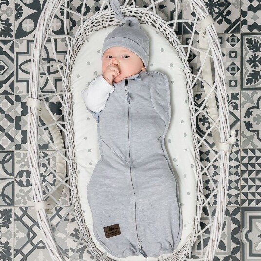 SVØPTEPPE/NATTPOSE SECOND STEP + LUE GREY 6,5-9kg SVØPTEPPE/NATTPOSE SECOND STEP + LUE GREY 6,5-9kg