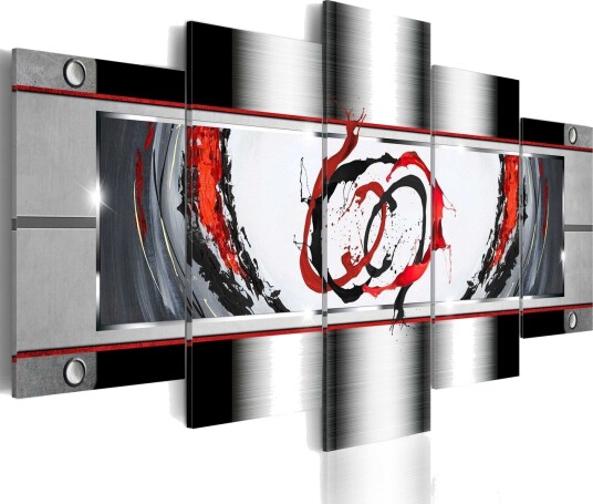 Bilde Breath Of Platinum 100x50 Artgeist sp. z o. o.