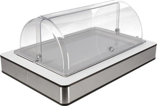 VEGA Buffet Display Fundale middels GN 1/1 melamin hvit GN 1/1 63x42.5x27.4 cm