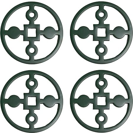 Hilke Collection Anima Gemella Glassunderlag 10 cm Grønn Hilke Collection Anima Gemella Glassunderlag 10 cm Grønn