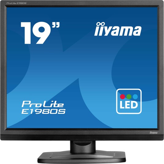 Iiyama ProLite E1980S-B1 19" LED Skjerm 1280 x 1024 HDMI Matt Svart