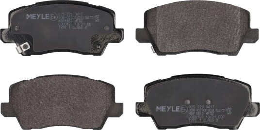 Bremseklosser MEYLE 025 229 0417 Bremseklosser MEYLE 025 229 0417