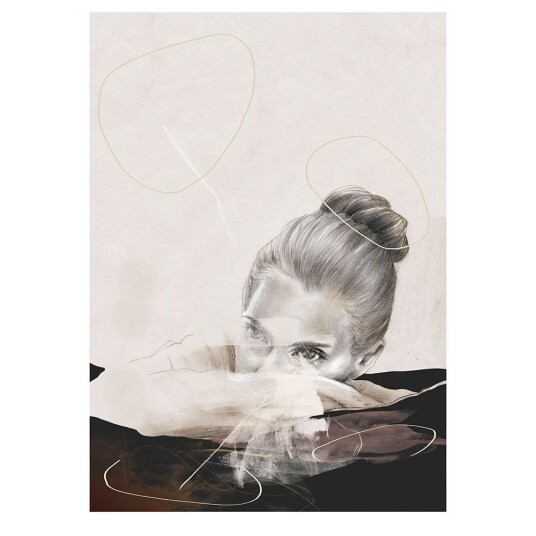 Anna Bülow Anna Bülow poster Water Lily 70x100cm