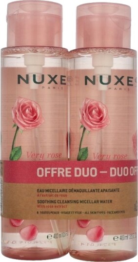 Nuxe Very Rose Micellar Water Duo @ 1 pack x 800 ml 2 x 400ml