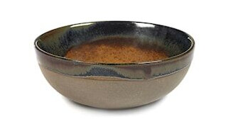 Serax Surface skål 13 cm grå/rust brun