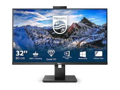 Philips 32" P-line 326P1H QHD IPS Skjerm med USB-C og innebygde høyttalere Philips 32" P-line 326P1H QHD IPS Skjerm med USB-C og innebygde høyttalere