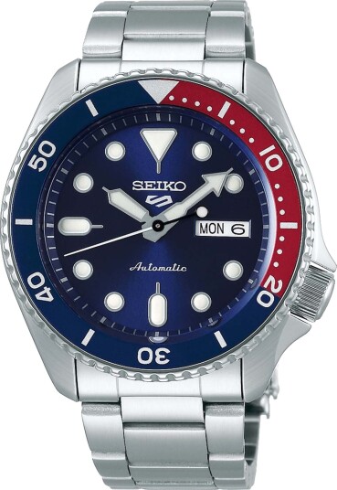 Seiko 5 Sports Automatic SRPD53K1 Herre 43 mm Analog Automatisk Hardlex Crystal Mineralglass