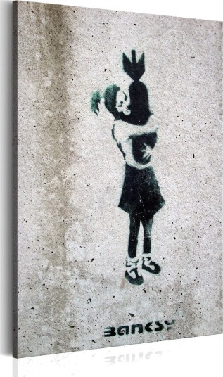 Bilde Bomb Hugger By Banksy 40x60 Artgeist sp. z o. o. Bilde Bomb Hugger By Banksy 40x60 Artgeist sp. z o. o.