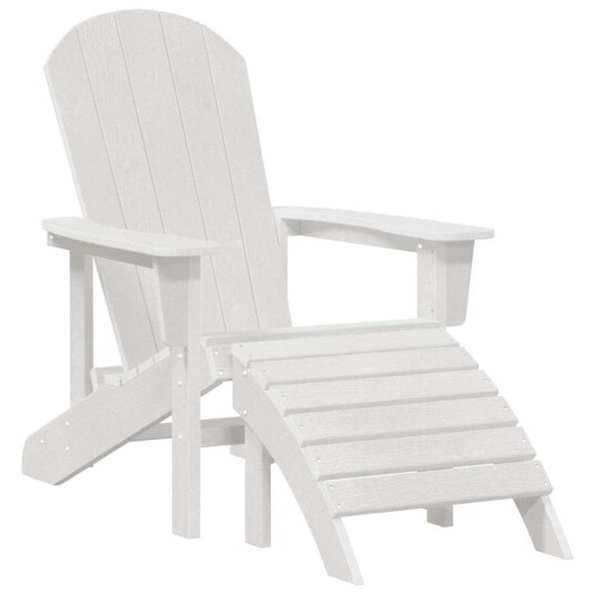  3 Delt Hage Loungesett Hvit HDPE