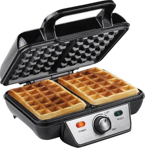 Smartwares Vaffeljern WF-2195 - Rustfritt stål - 1 kW