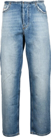 Diesel Dame Jeans Blå W27,