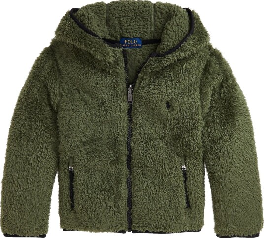 Polo Ralph Lauren Fleecejakke Olive Polo Ralph Lauren 2 år (92) Fleecejakke Grønn