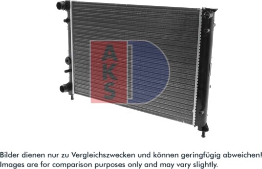 AKS DASIS 011030N Radiator motorkjøling