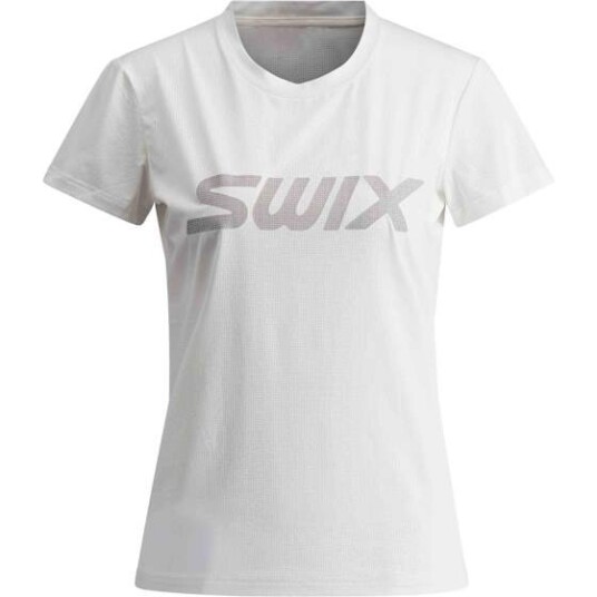 Swix Relay Tee Dame Bright White L Swix Relay Tee Dame Bright White L