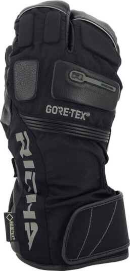 Richa Nordic 3-Finger Gore-Tex vanntette motorsykkelhansker XL Svart