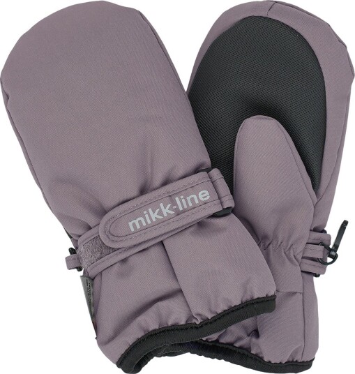 Mikk line Polyester Mittens Grey 110/116 Mikk line Polyester Mittens Grey 110/116
