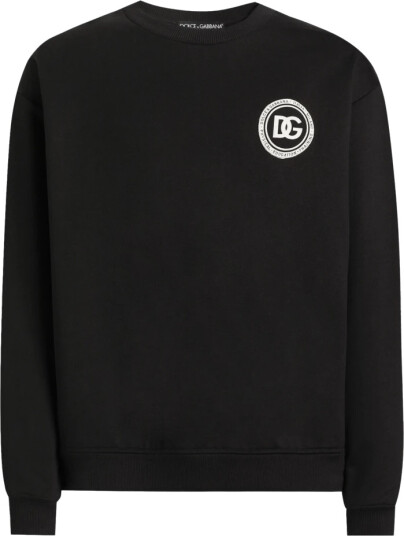 Dolce & Gabbana Herre Gensere & Hettegensere Svart L,