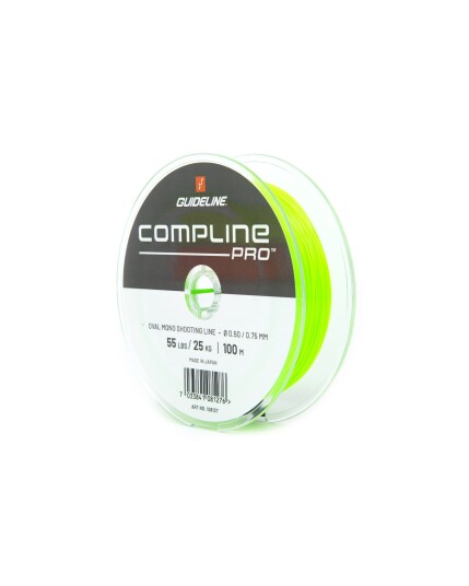 Guideline Compline Pro 100m 45lbs , skyteline, mono Yellow