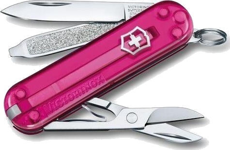 Victorinox Classic SD Cupcake Dream multifunksjonsverktøy rosa 58 mm med 7 funksjoner Victorinox Classic SD Cupcake Dream multifunksjonsverktøy rosa 58 mm med 7 funksjoner