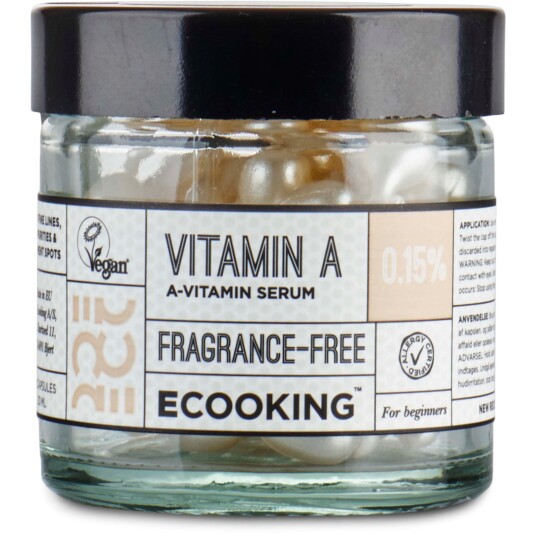 Ecooking Vitamin A Serum Capsules 60 stk Serum
