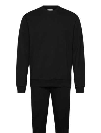 Jack & Jones Jacterry Ls Crew Neck And Pants Set W - Black - M Jack & Jones Jacterry Ls Crew Neck And Pants Set W - Black - M