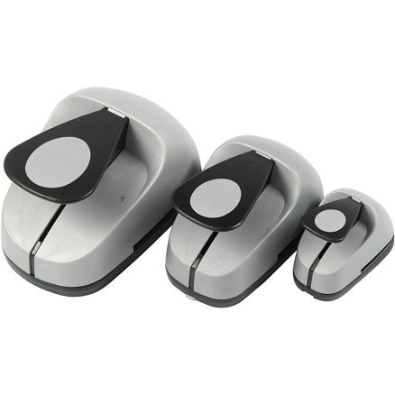 Diverse Lagdelt stansesett egg størrelse 25+50+76 mm 3 stk 1 pk