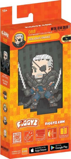 First 4 Figures Figgyz Metal Gear Solid 2 Pop Magnet Actionfigur