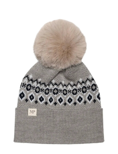 mp Denmark Torshavn Beanie - Grey - 47/49 mp Denmark Torshavn Beanie - Grey - 47/49
