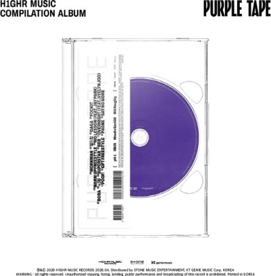 Diverse KPop H1Ghr Music Compilation Purple Tape CD