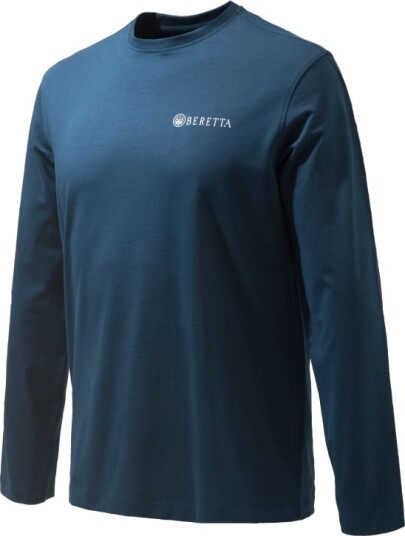Beretta Men's Team Long Sleeve Blå S Man
