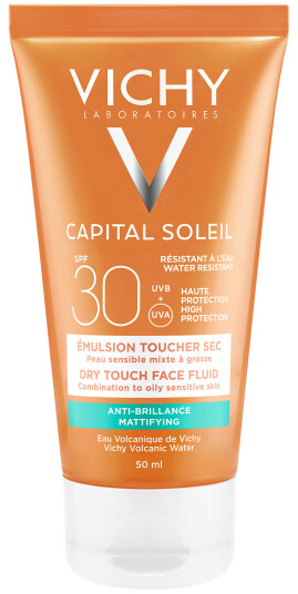 Vichy Capital Soleil Dry Touch Solkrem Ansikt SPF 30 - 50 ml
